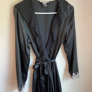 SOLD Satin & lace robe